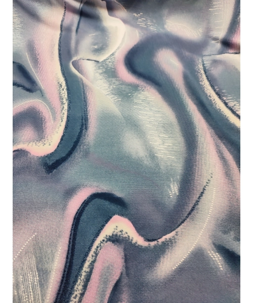 Elastyczna dzianina z fantazyjnym wzorem - piasek pustyni